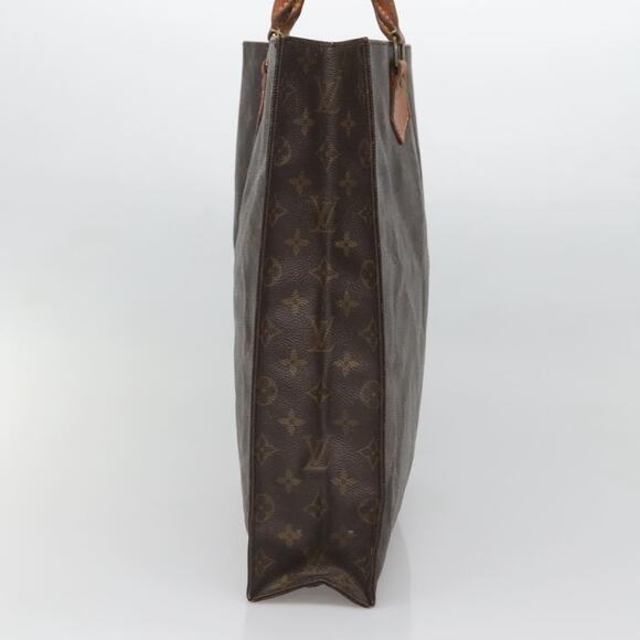 LOUIS VUITTON Monogram Sac Plat Hand Bag M51140 - Picture 4 of 12